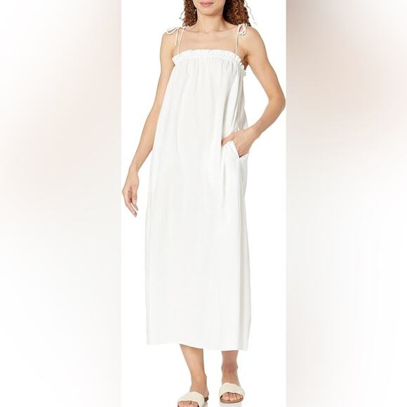 Show Me Your Mumu Angel Maxi Dress Womens Size White Dress beach Bridal XL - Picture 5 of 16